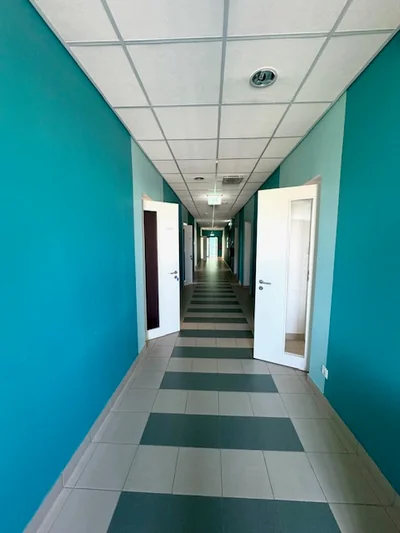 Hotel corridor